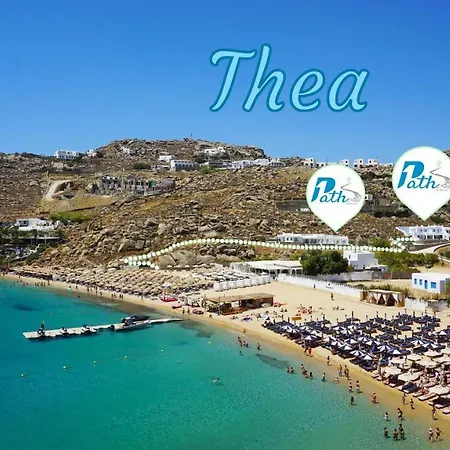 Holiday home 1path Thea Mykonos Super Paradise Beach House Mykonos Town